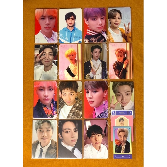 [BACA DESC] OFFICIAL BTS PHOTOCARD RM JIN YOONGI JHOPE JIMIN TAEHYUNG JUNGKOOK HER L ANSWER MOTS