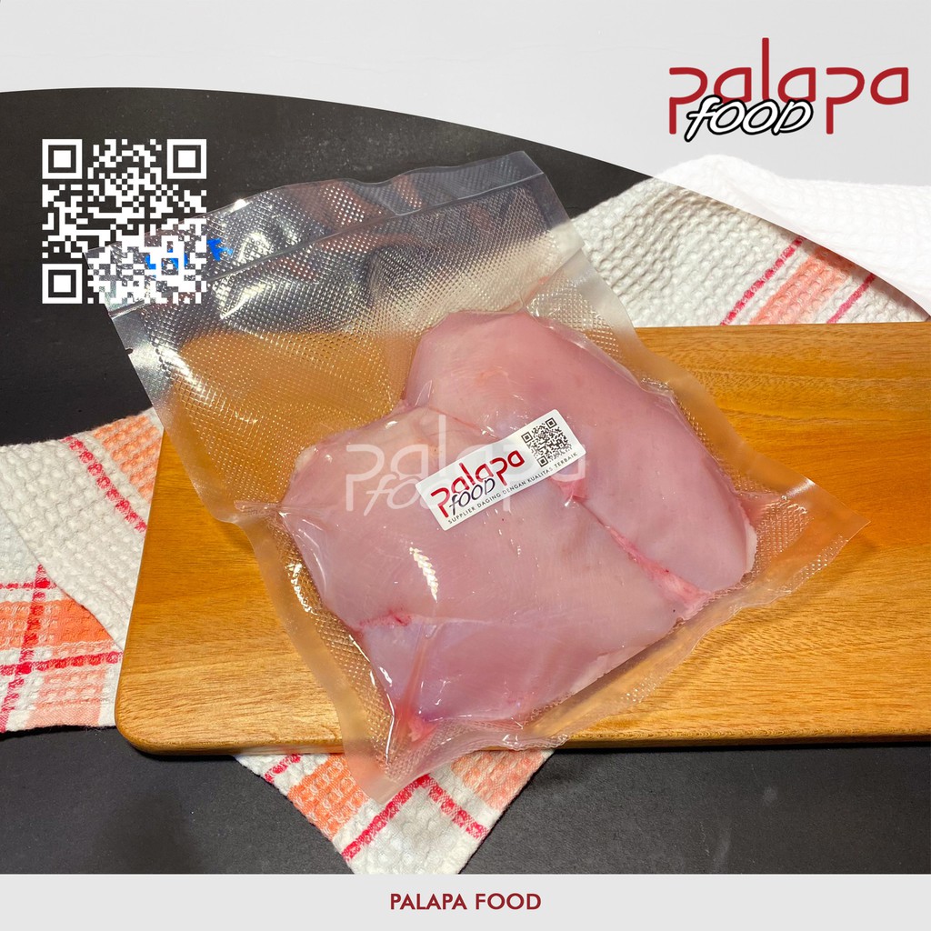 

FILLET DADA Ayam Broiler/Boiler FROZEN (Tanpa Tulang & Kulit) / ½ Kg