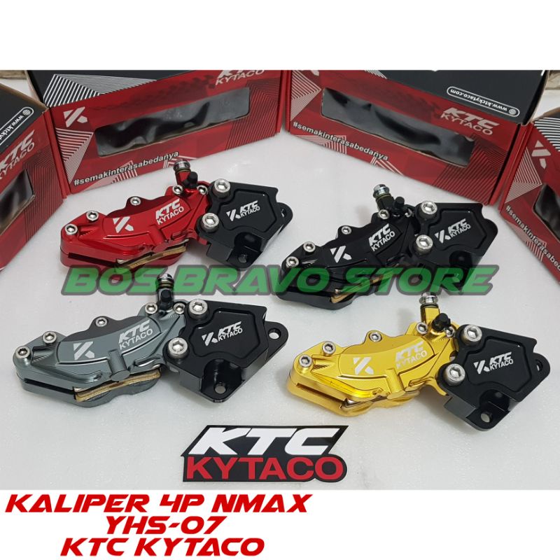 kaliper ktc kytaco 4 piston yhs 07 nmax aerox nmax new aerox new