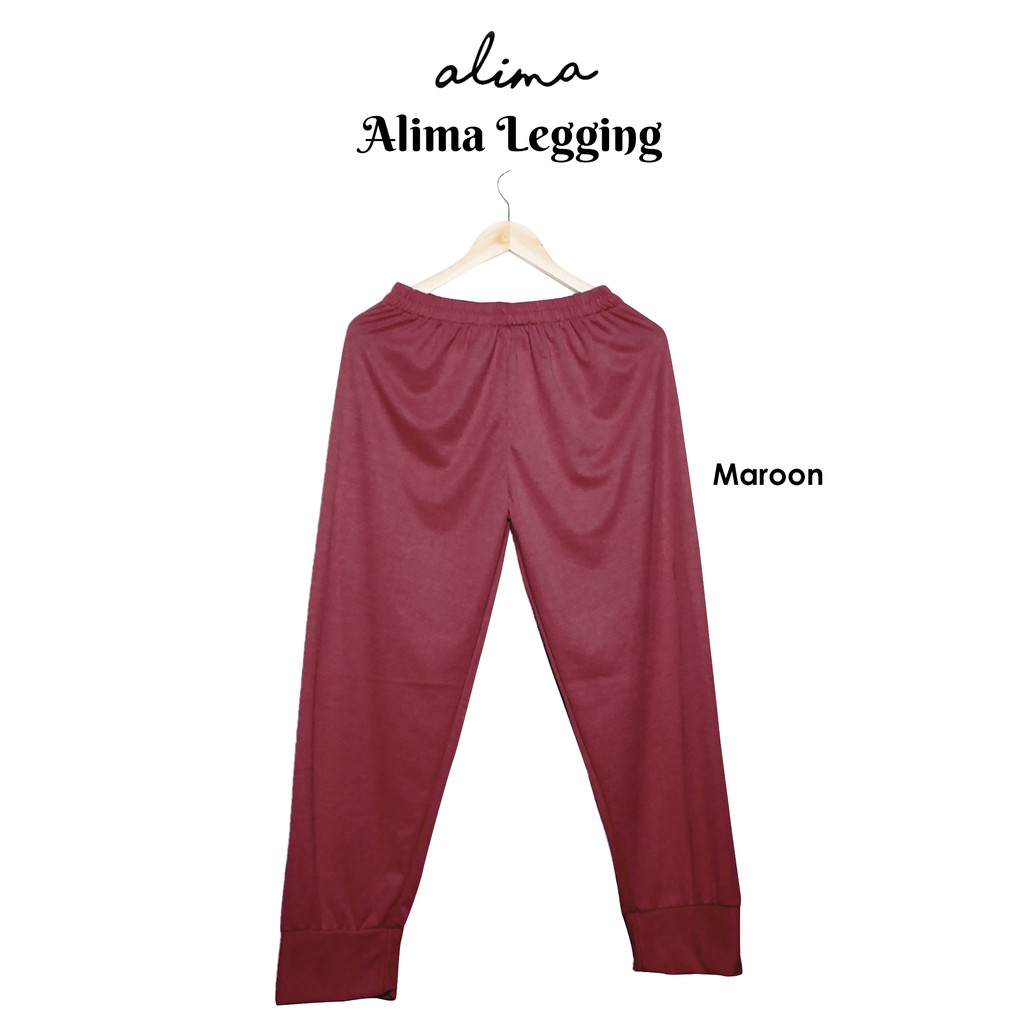 PAKET Hemat 4 pcs Legging Bisban Bahan Kaos Spandek Adem dan Murah by Alima Indonesia