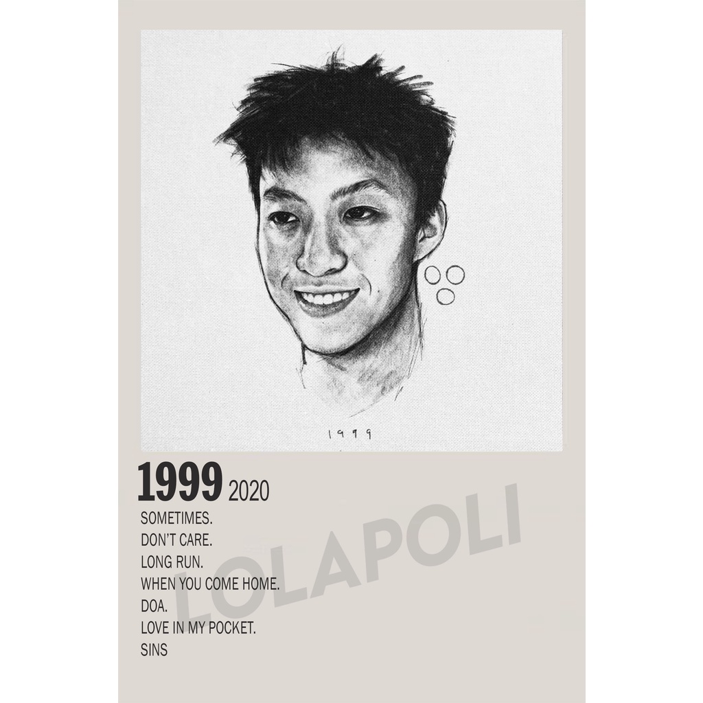 Poster Cover Album 1999 - Rich Brian