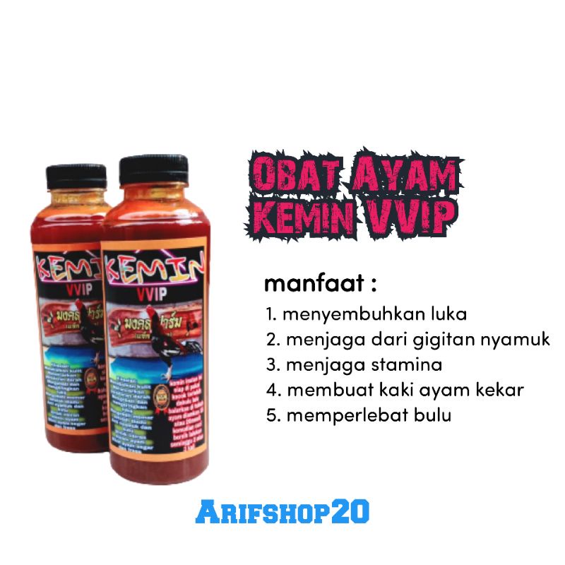 Kemin VVIP aduan ayam Bangkok original