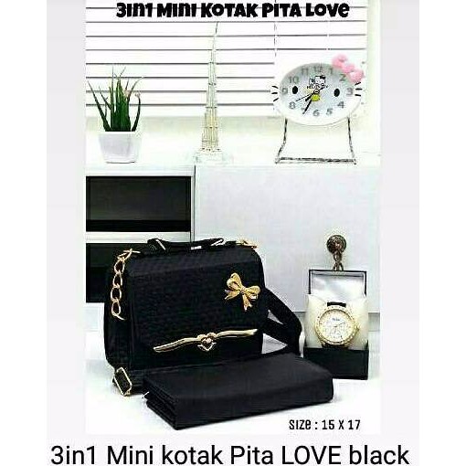 

3 in 1 mini kotak pita love