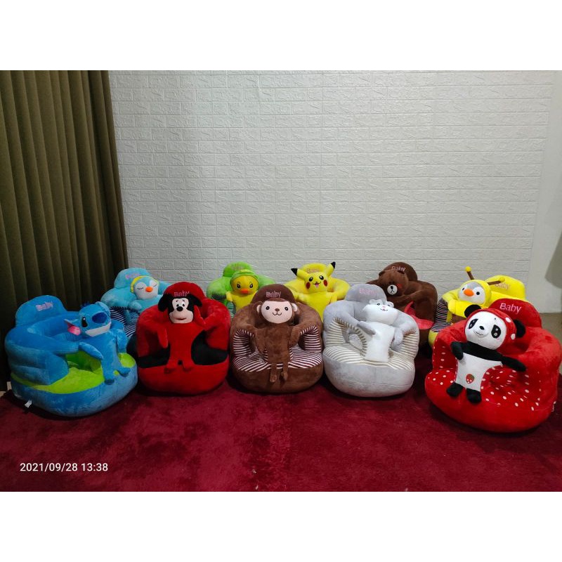 UPGRADE Series Sofa Bayi Kursi Makan Santai Bayi Bahan Boneka Original