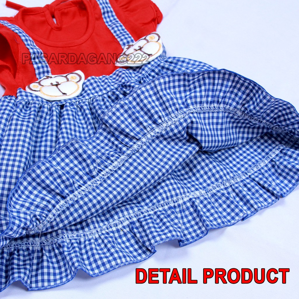 DRESS ANAK PEREMPUAN PLANET KIDS MONKEY