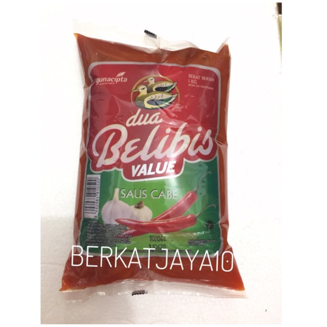 Saus Sambal Cabe Dua Belibis Value 1 kg