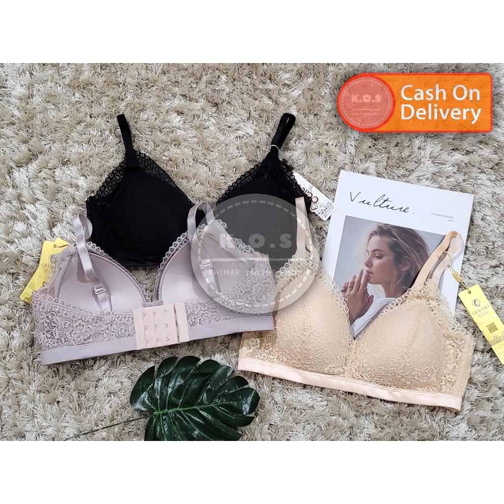 Bra bh busa tipis brukat cantik size 34-38