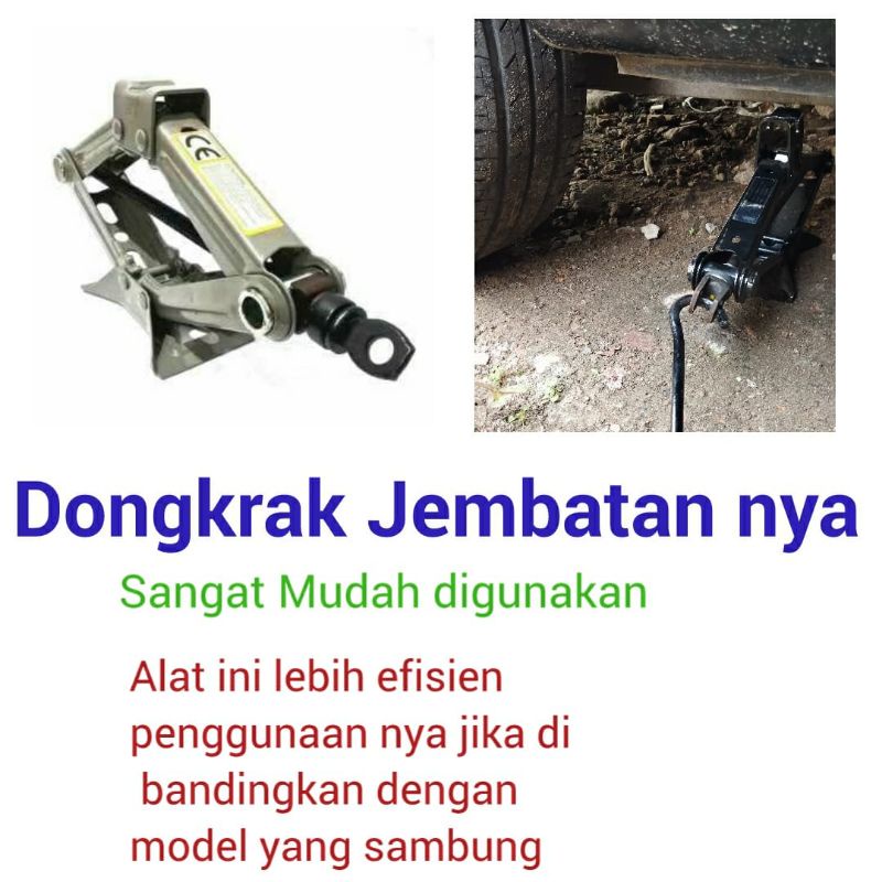 Putaran Dongkrak Mobil Universal