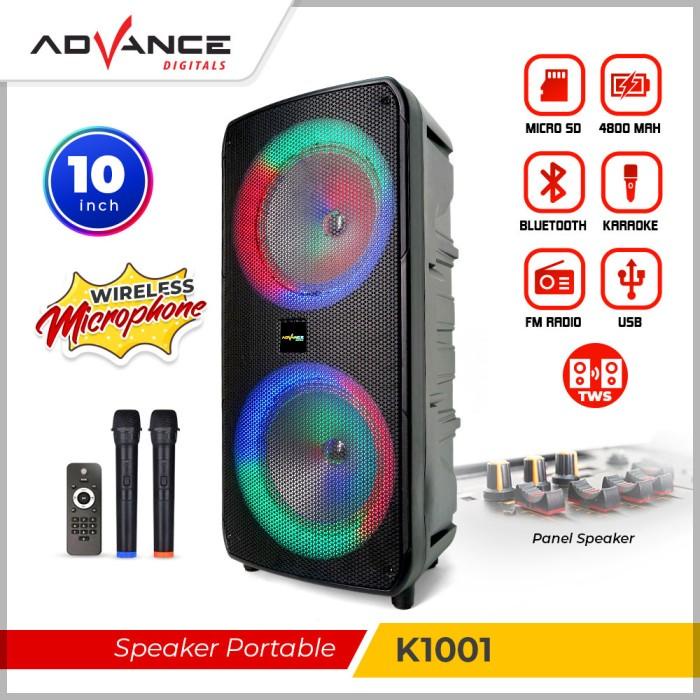 Speaker Advance K1001 Green Garansi 1 Tahun