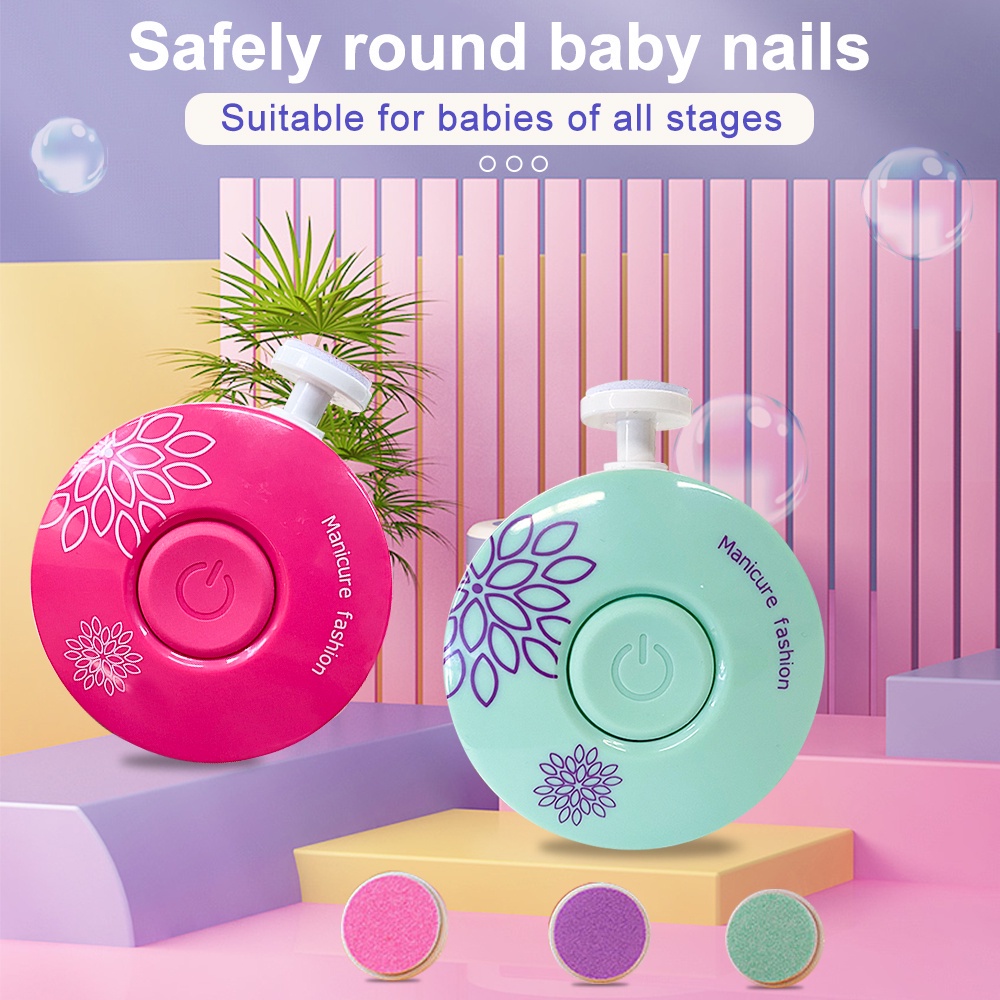 Electric Baby Adult Nail Trimmer Pedicure &amp; Manicure Baby Nail Clipper BABY NAIL TRIMMER 婴儿电动指甲剪