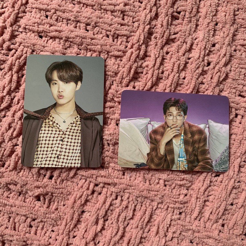 Mini Photocard Pc 5th Muster Japan Namjoon Rm Hoseok J Hope Bts Shopee Indonesia