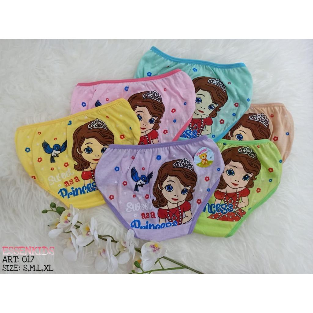 6 PCS CD Anak Perempuan Gambar Cantik