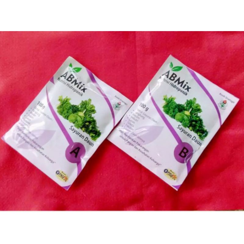 AB Mix Nutrisi Hidroponik Sayuran Daun