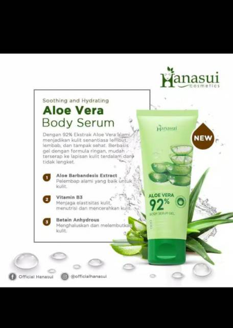 ❤️ HANASUI  Body Serum Gel 200ml