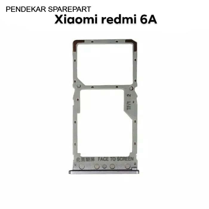 Sim Tray Xiaomi Redmi 6A Slot Lock SimSlot SimLock SimTray HP Redmi6a