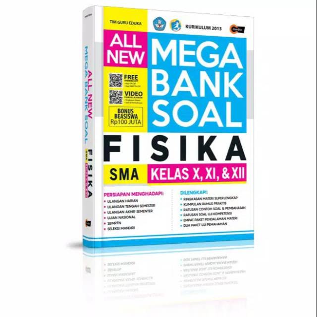 Buku All New Mega Bank Soal Fisika Sma Kelas X Xi Xii Shopee Indonesia