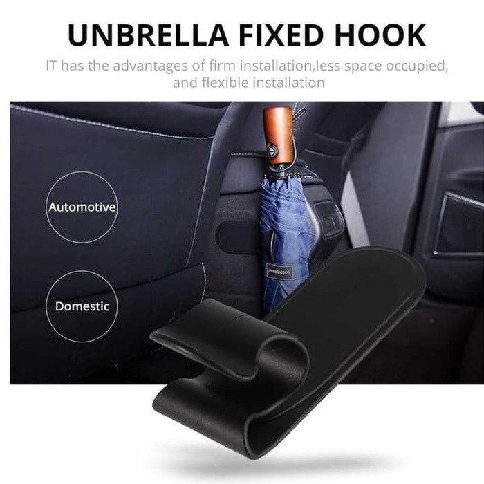 Car Umbrella Hook Holder / Gantungan Payung Mobil Premium Quality