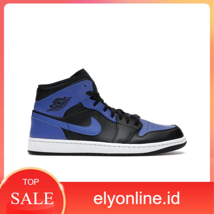 AIR JORDAN 1 MID HYPER ROYAL BLUE - 554724077