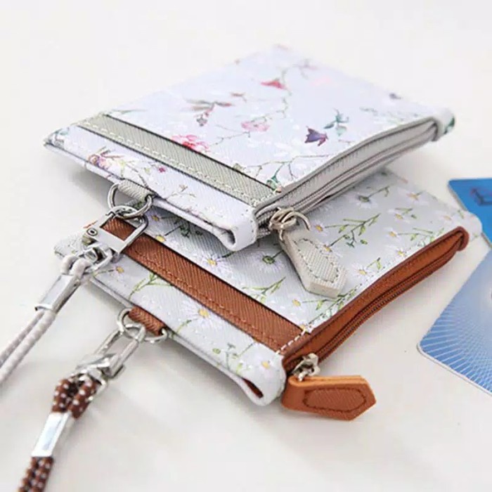 

Gaya Id Card Holder Lanyard Gantungan Name Tag Bunga Gilaa!!!
