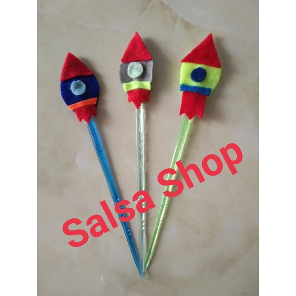 

Tuding ngaji, penunjuk buku, jilid karakter bahan flanel