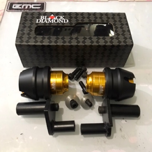 Frame Slider/Besi Pelindung Fering + Jalu Original Black Diamond