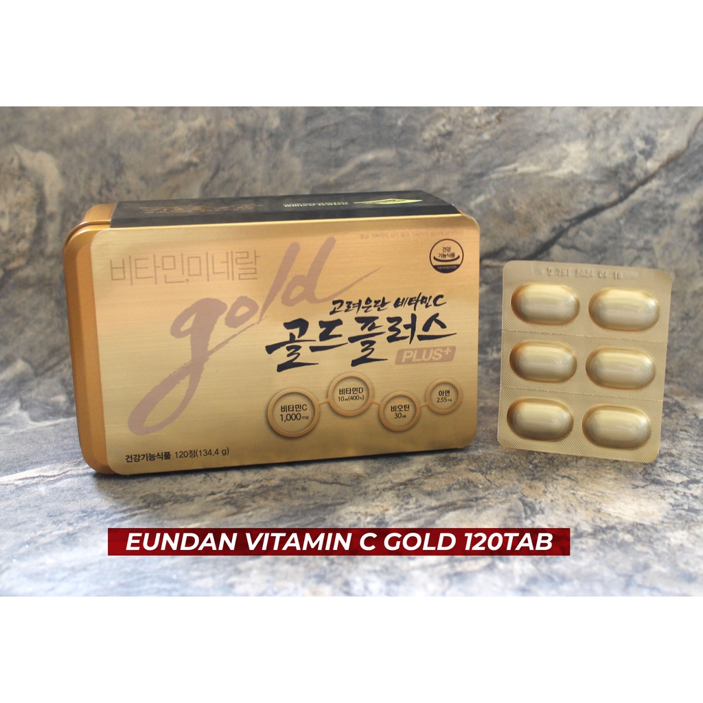 KOREA EUNDAN VITAMIN C Gold 120 tablet - EXP NOV 2027