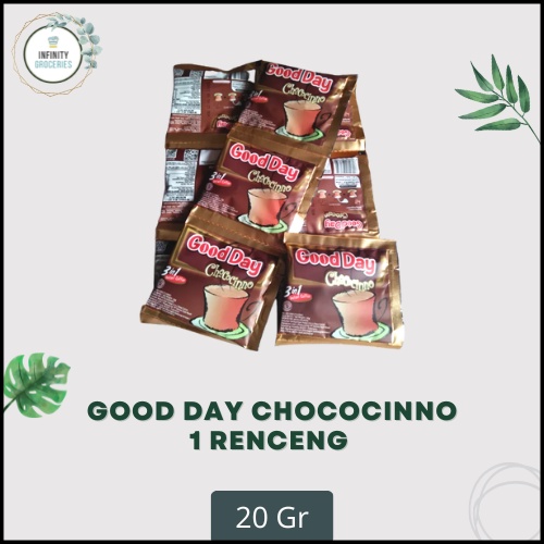 

KOPI GOOD DAY CHOCOCCINO 1 RENCENG 10 PC X 20 GR MURAH !!