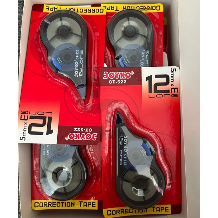 

Mudah Correction Roll Joyko Ct-522 / Joyko Ct-522 / Joyko 12 Pcs ( 1 Box ) Berkualitas