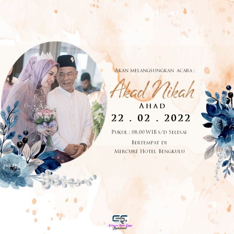 Undangan Digital Video Pernikahan Cantik | Undangan Digital Video Pernikahan Rustic | Video Undangan