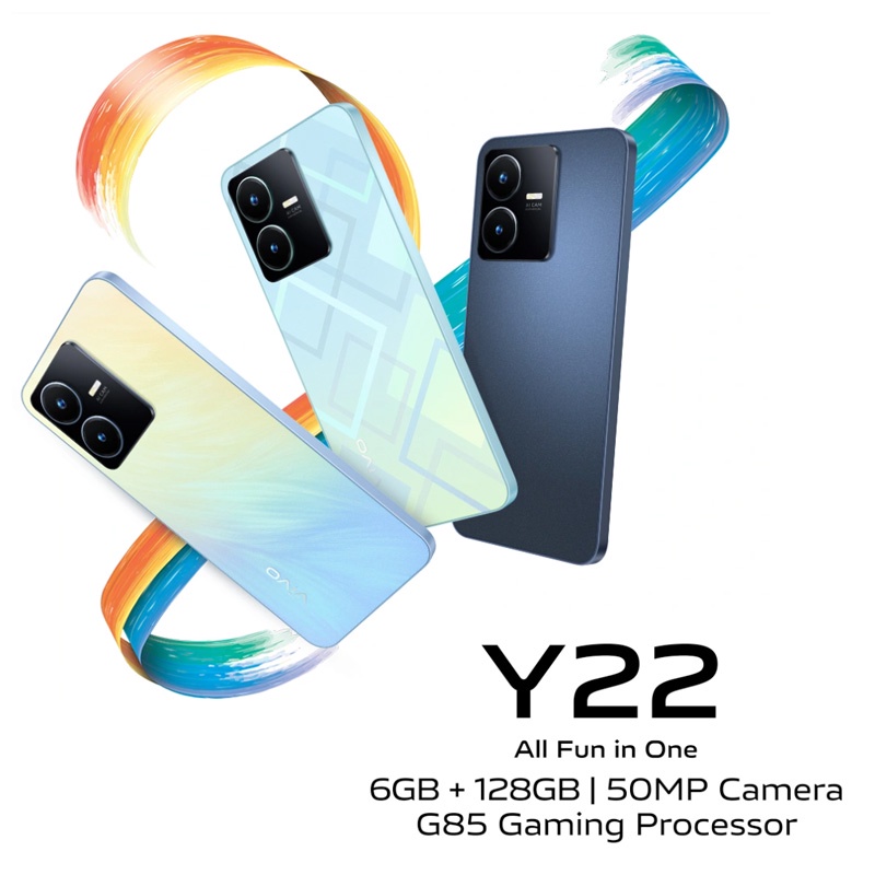 Vivo Y22 Vivo Y27 5G Vivo Y16 RAM 4/6 ROM 128GB GARANSI RESMI Handphone vivo hp vivo y21 terbaru COD VIVO Y02t