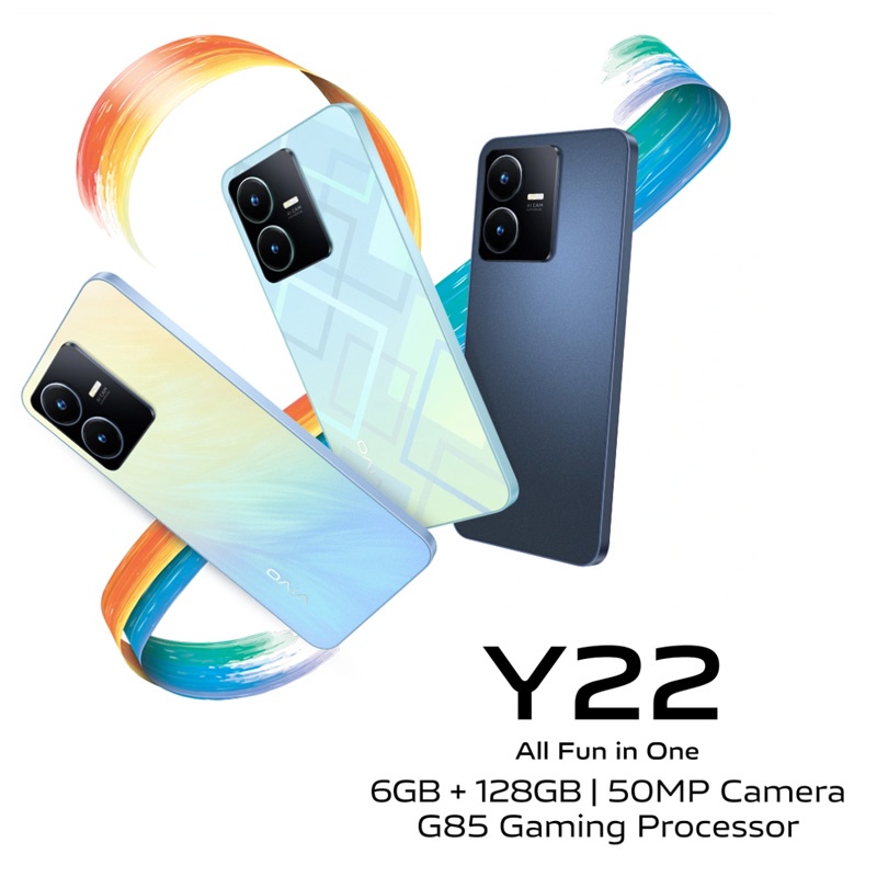 Vivo Y22 Vivo Y27 5G Vivo Y16 RAM 4/6 ROM 128GB GARANSI RESMI Handphone vivo hp vivo y21 terbaru COD VIVO Y02t