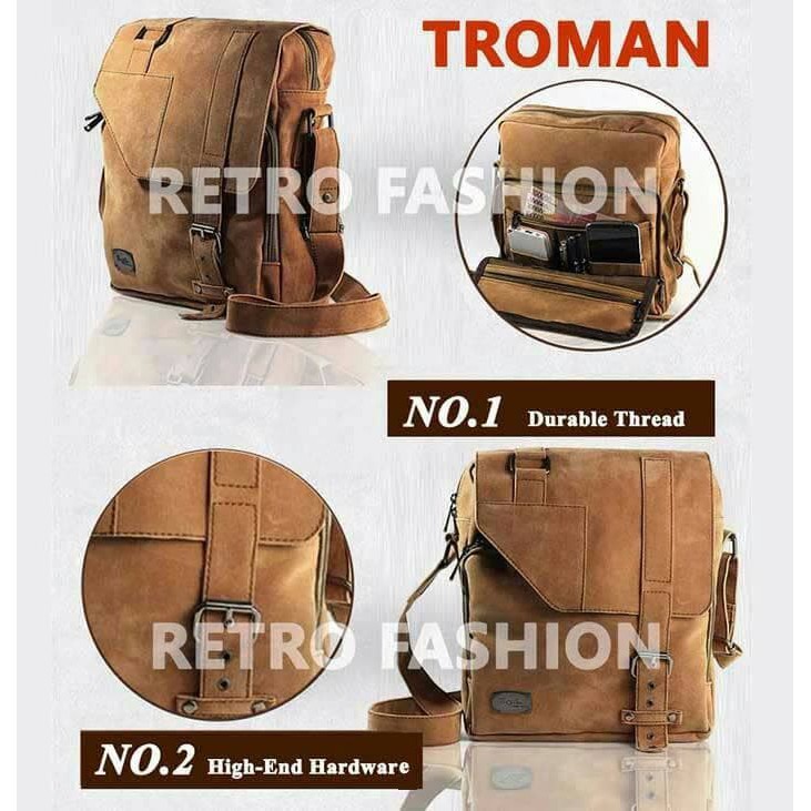 Tas Selempang Pria Sling Dinir Hitam GF 3014 GOLFER Cibaduyut Bandung  H7X4 Tas ransel nike just