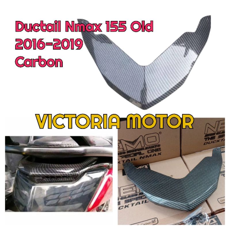 Ducktail Yamaha Nmax 155 old carbon Nemo Nmax Ductail Nmax Carbon Nemo 2016-2019