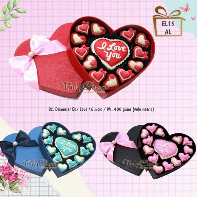 

kado love edition 2023 / coklat valentine trulychoco EL15 AL
