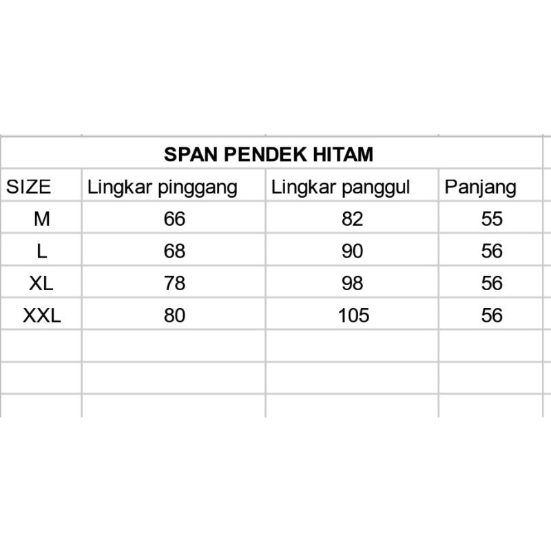 Rok span pendek S-L4 | rok bahan | rok kerja kantor | rok hitam | rok sidang