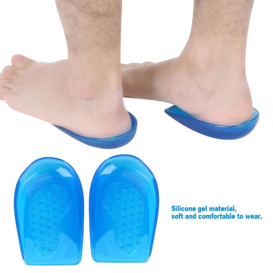 Pronation Supination O/X gel insole sol sepatu Orthotic Arch Support