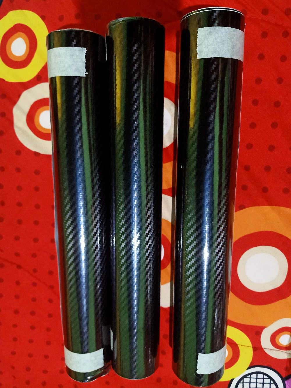 【hd】[sale]  Carbon Fiber 60inch Gulung Decal 5d 30cm Film 152cm Sticker Cool