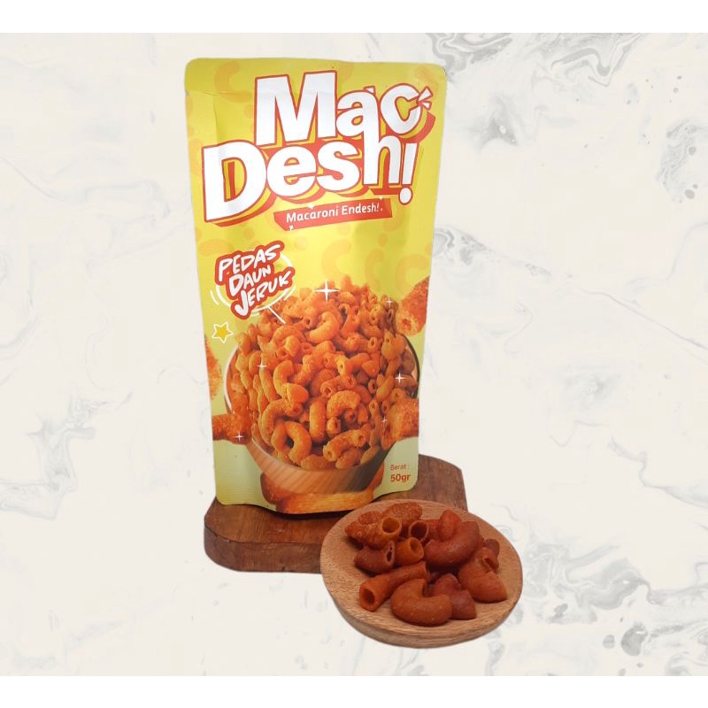 

Macaroni Mac Desh! Pedas Daun Jeruk