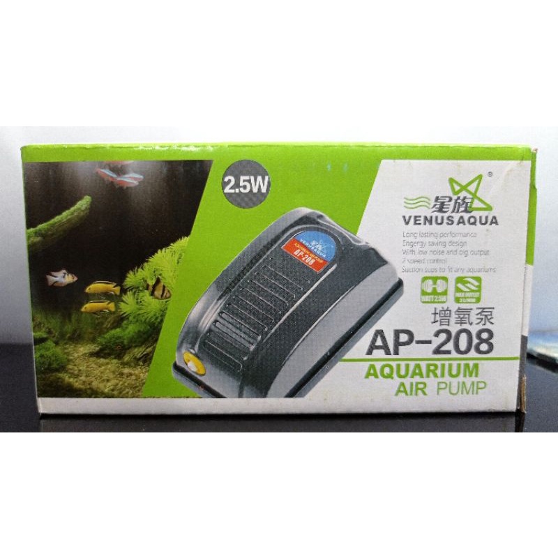 Promo murah mesin Airpump aerator VENUS AQUA AP 208