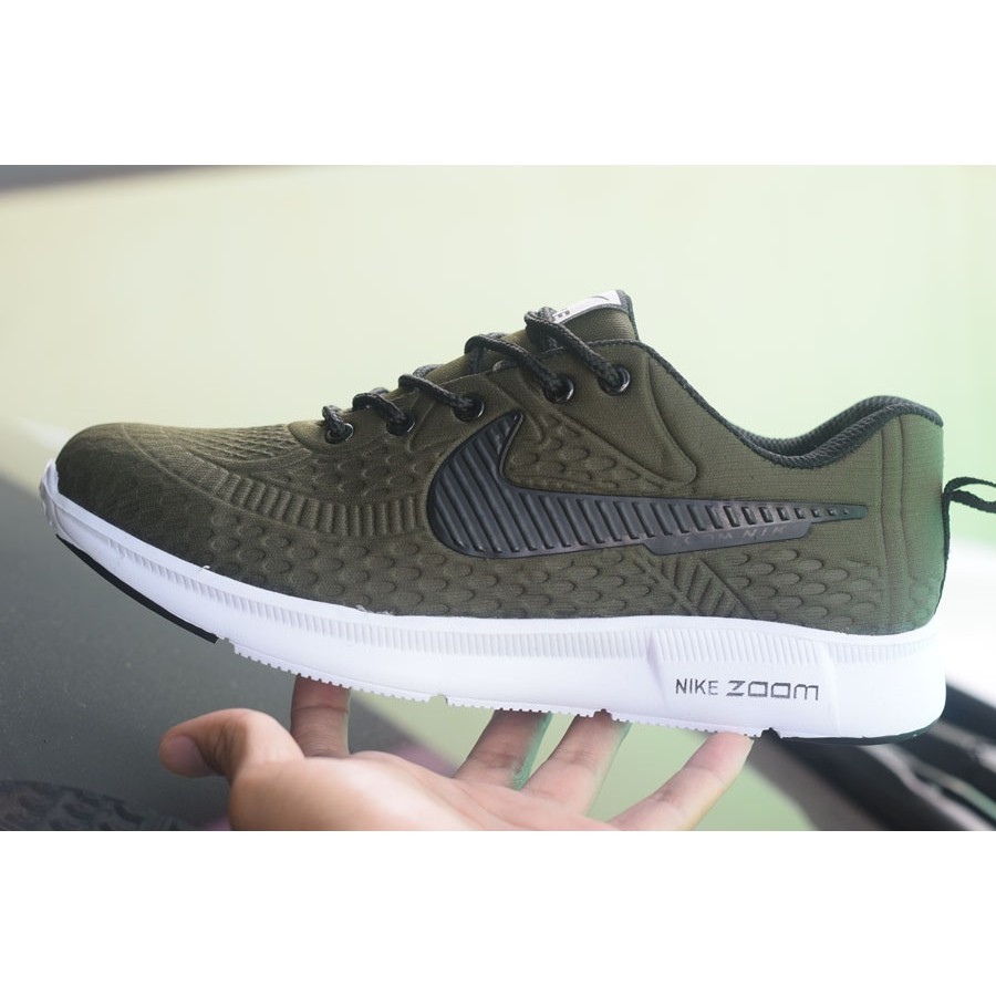 Sepatu Nike Air Zoom Army. Sepatu Running Nike Army. Sepatu Nike Olahraga Voli