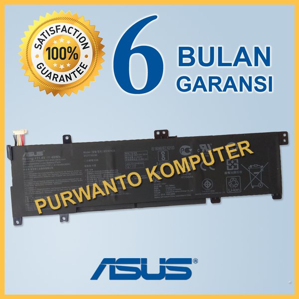 Original Baterai Laptop ASUS VivoBook A501L A501LB A501LB5200 A501LX A501LX-DM023H K501LB-DM023H K50