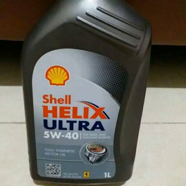 Oli Mesin shell Helix Ultra 5W40 1liter
