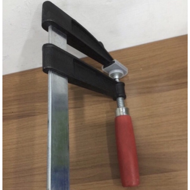 Bais papan kayu f 80cm catok kayu F 800 mm klem f clamp kayu f klem jepit papan kayu catok papan boa