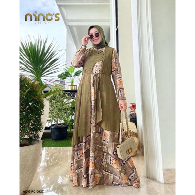 Gamis Outer Ninos 0927 by Ninos Original