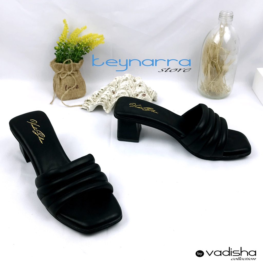 VADISHA ARABELLA Sendal Wanita, Sendal Heels/ Sendal Hak Tahu 5cm RN 22  By.Keynarra Store