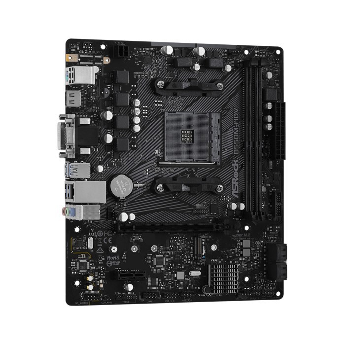 ASRock B550M-HDV (AM4, AMD Promontory B550, DDR4, USB3.2, SATA3)