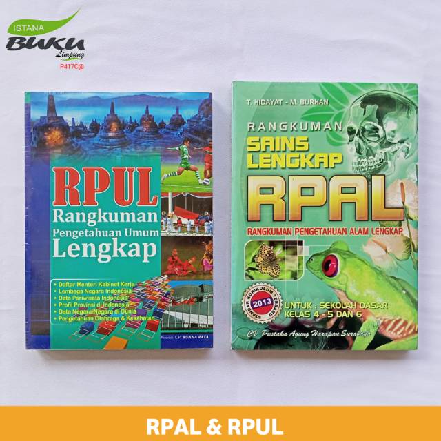 RPUL - RPAL - RANGKUMAN PENGETAHUAN SD