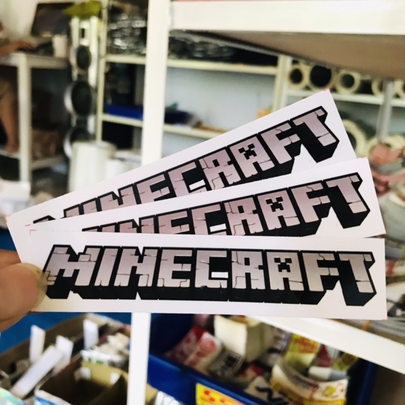 Sticker Game Esport Gaming - Minecraft Among Us