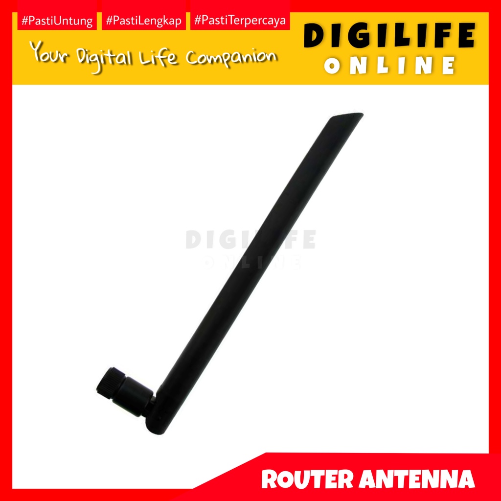 Antena Router Modem WiFi Penguat Sinyal Dual Band 2.4GHz 5GHz 6dbi