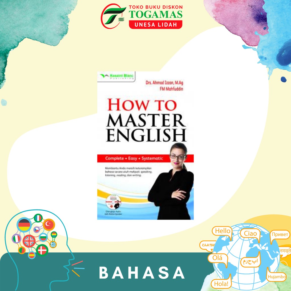 HOW TO MASTER ENGLISH + CD AUDIO KARYA Drs. Ahmad Izzan, M.Ag. dan FM Mahfuddin